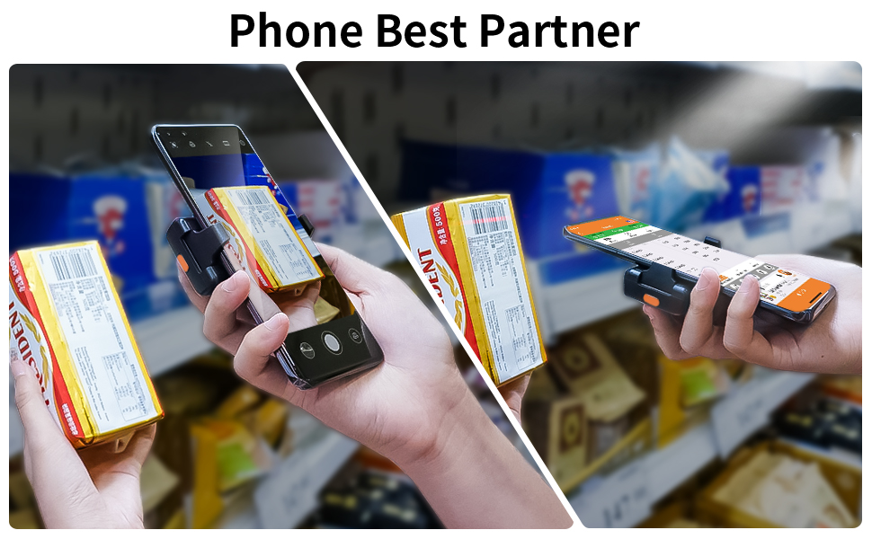eyoyo phone barcode scanner bluetooth
