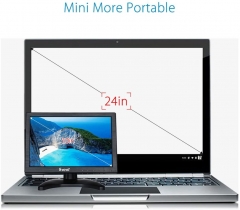 Eyoyo 10 Inch IPS LCD Monitor 1280x800 Resolution Support HDMI VGA BNC AV Input for PC TV Security Display(10 inch)