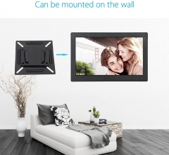 Eyoyo 12 Inch 16:9 Mini TFT LCD HDMI HD Monitor Screen 1366x768 Resolution with HDMI VGA BNC AV Input for PC Display