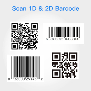 Scan 1D&2d barcodes