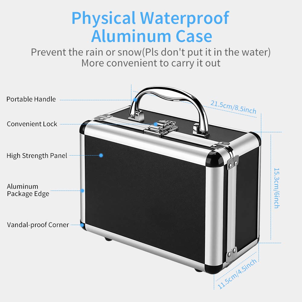 Eyoyo Underwater Fishing Camera  24 Infrared & White LEDS+7 Inch LCD Monitor+HD 1000 TVL Waterproof Camera+30m(98ft) Cable 