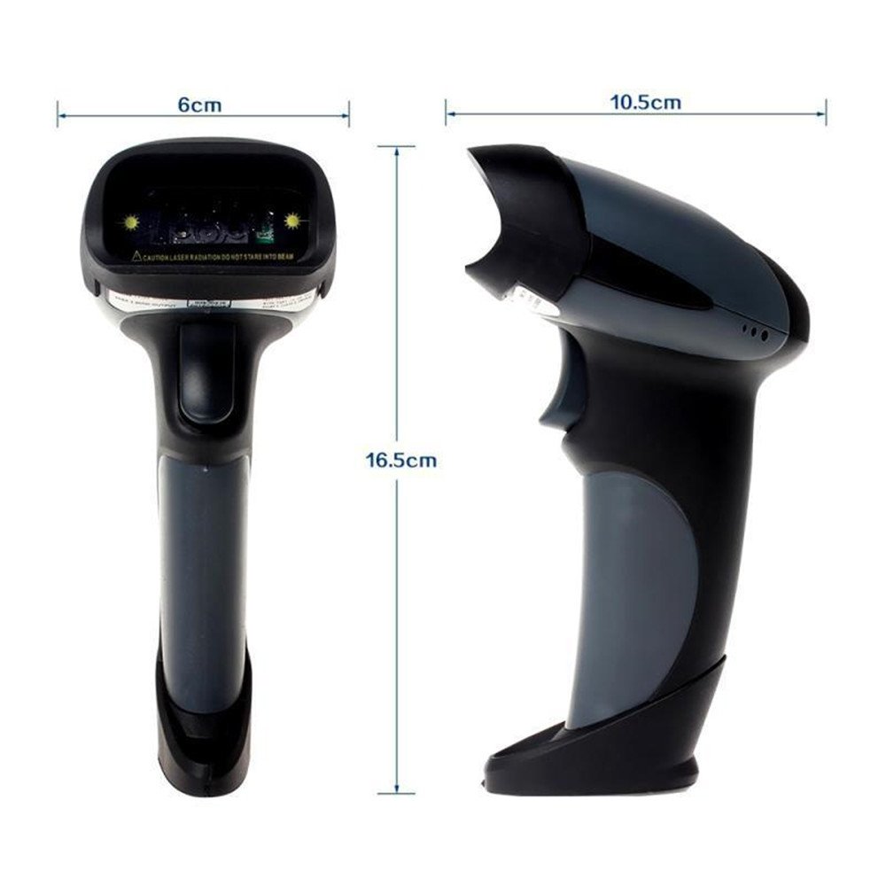QR Barcode Scanner Eyoyo Wired Handheld 1D 2D USB CCD Barcode Reader For Mobile Payment Computer Screen Scan