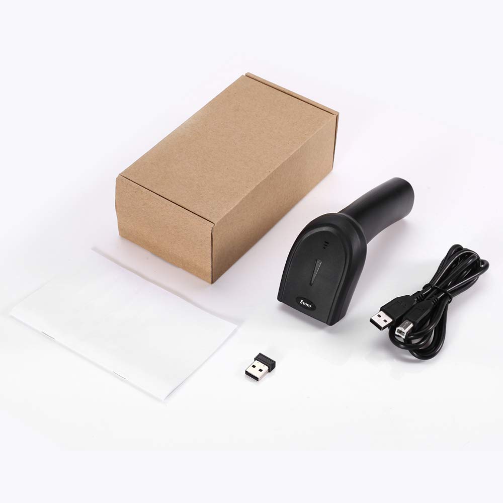 Eyoyo 1D 2D QR Bluetooth Handheld Barcode Scanner, 3-in-1 Bluetooth & 2.4G Dongle Wireless & Wired Connection, CCD PDF417 Data Matrix Bar Code Reader for iPad, iPhone, Android Phones, Tablets or Windows Eyoyo 1D 2D QR Bluetooth Handheld Barcode Scanner, 3-in-1 Bluetooth & 2.4G Dongle Wireless & Wired Connection, CCD PDF417 Data Matrix Bar Code Reader for iPad, iPhone, Android Phones, Tablets or Windows