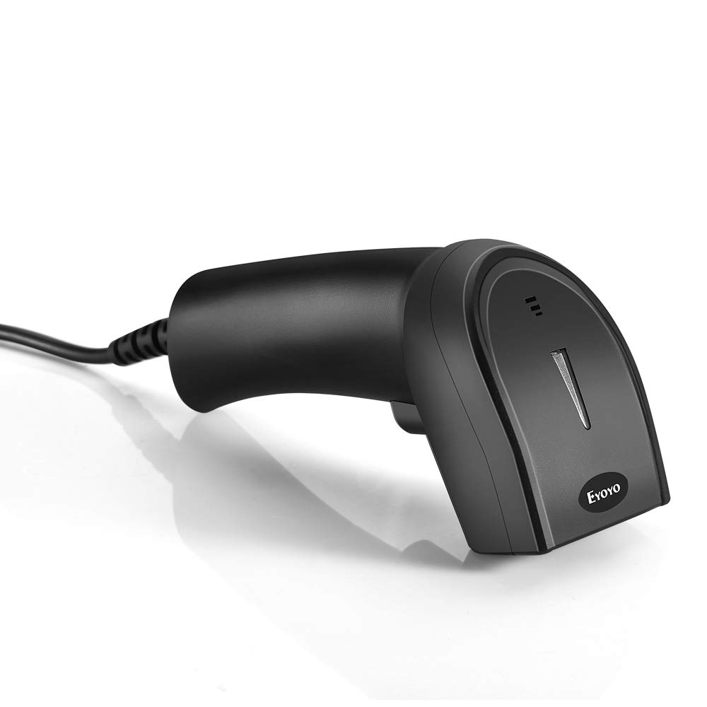 Eyoyo 1D 2D QR Handheld Wired Barcode Scanner, CCD PDF417 Data Matrix Bar Code Reader with USB Cable to for Computer, PC, Laptop, Desktop Support Windows xp/7/8/10, Mac OS, Linux System Eyoyo 1D 2D QR Handheld Wired Barcode Scanner, CCD PDF417 Data Matrix Bar Code Reader with USB Cable to for Computer, PC, Laptop, Desktop Support Windows xp/7/8/10, Mac OS, Linux System