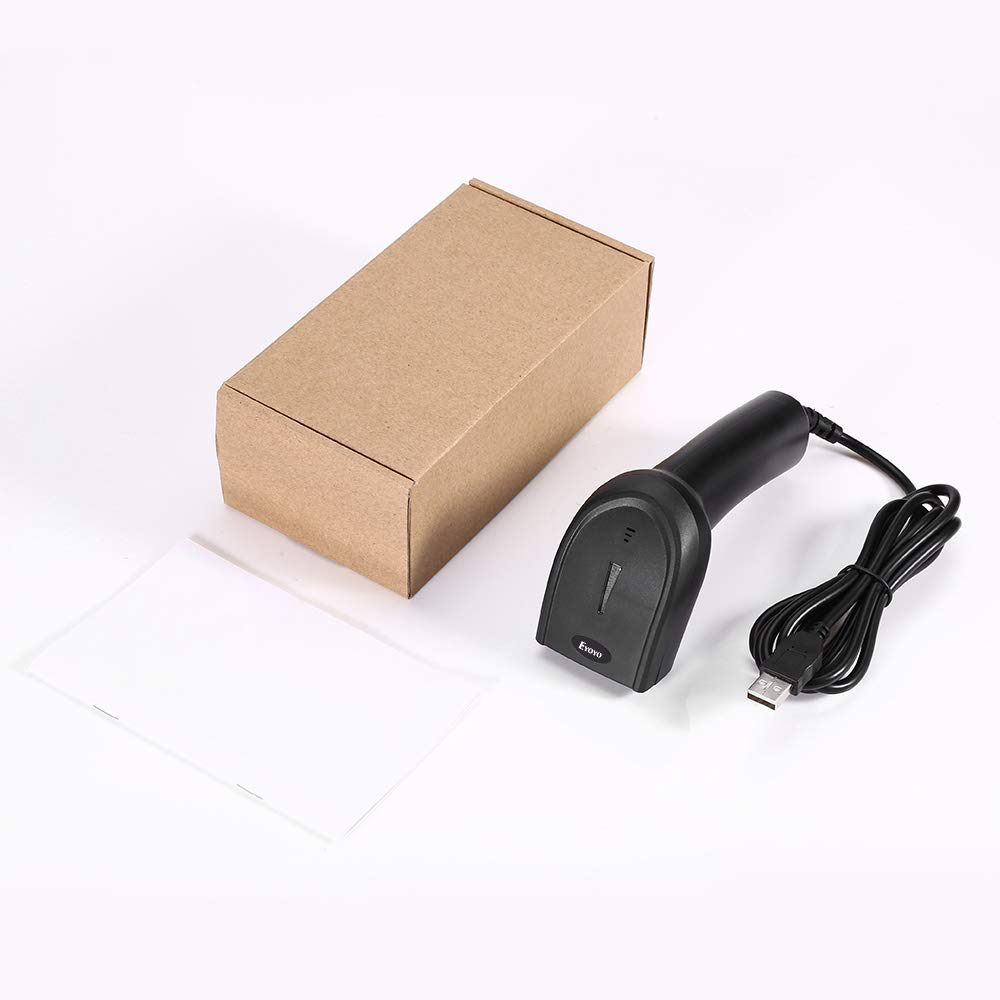 Eyoyo 1D 2D QR Handheld Wired Barcode Scanner, CCD PDF417 Data Matrix Bar Code Reader with USB Cable to for Computer, PC, Laptop, Desktop Support Windows xp/7/8/10, Mac OS, Linux System Eyoyo 1D 2D QR Handheld Wired Barcode Scanner, CCD PDF417 Data Matrix Bar Code Reader with USB Cable to for Computer, PC, Laptop, Desktop Support Windows xp/7/8/10, Mac OS, Linux System