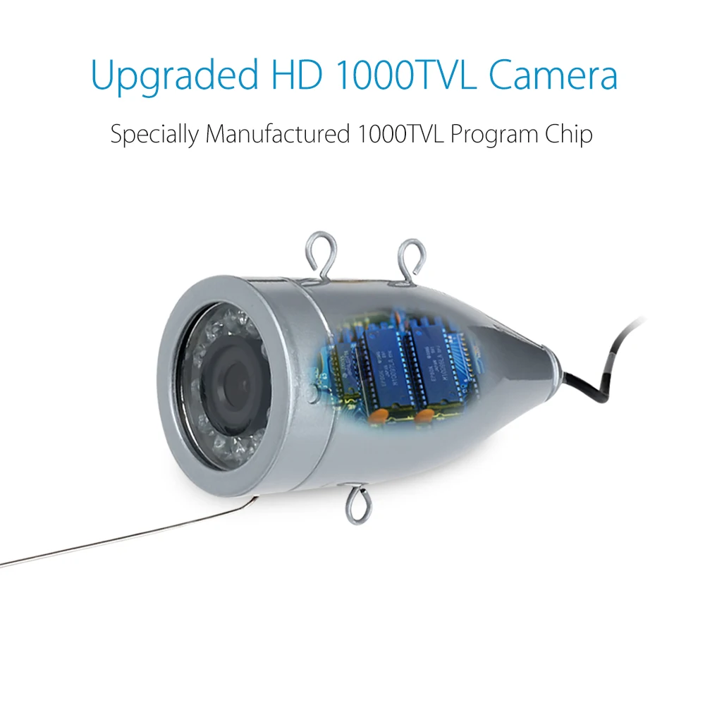 Eyoyo Underwater Fishing Camera 9 inch LCD Monitor HD 1000TVL Waterproof DVR Video Cam (Infrared Lights 30m cable) Eyoyo Underwater Fishing Camera 9 inch LCD Monitor HD 1000TVL Waterproof DVR Video Cam (Infrared Lights 30m cable)